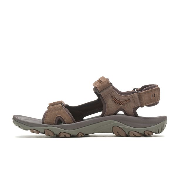 Sandalia Hombre Huntington Leather Convert Café Merrell