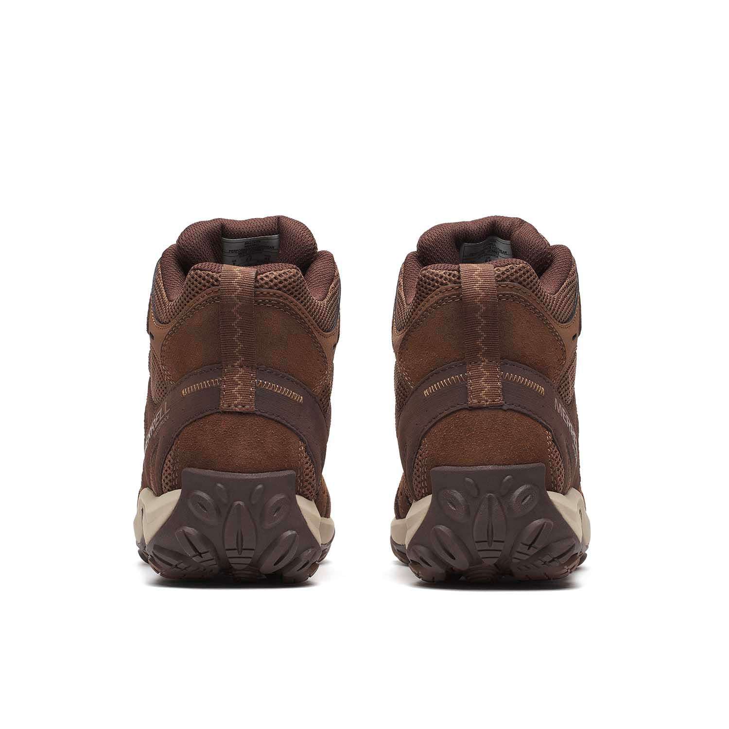 Botin Hombre Accentor 3 Mid Waterproof Café Merrell