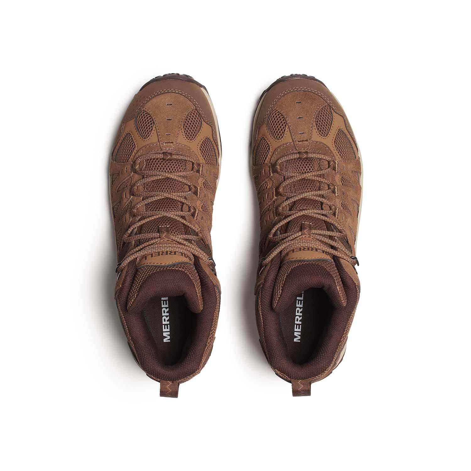 Botin Hombre Accentor 3 Mid Waterproof Café Merrell
