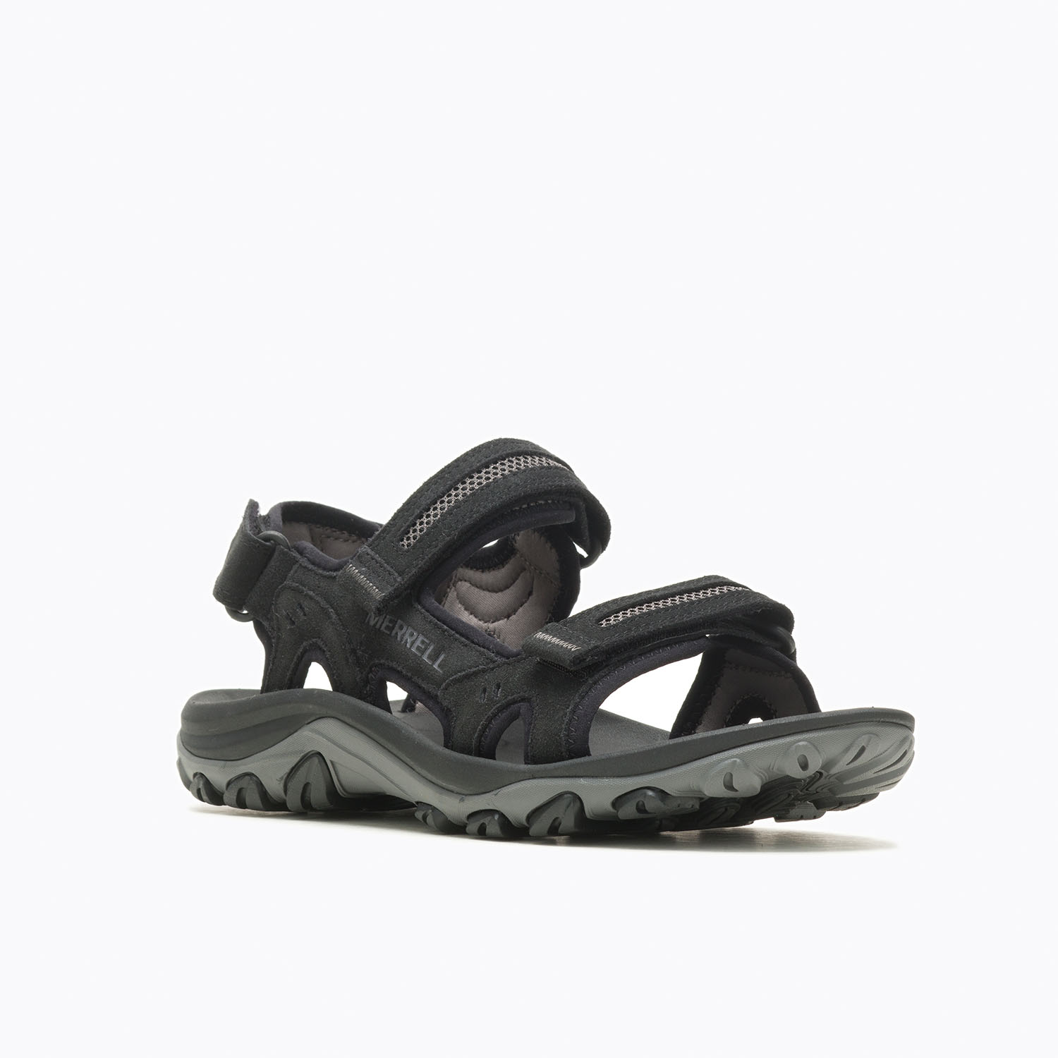 Sandalia Hombre Huntington Leather Convert Negro Merrell