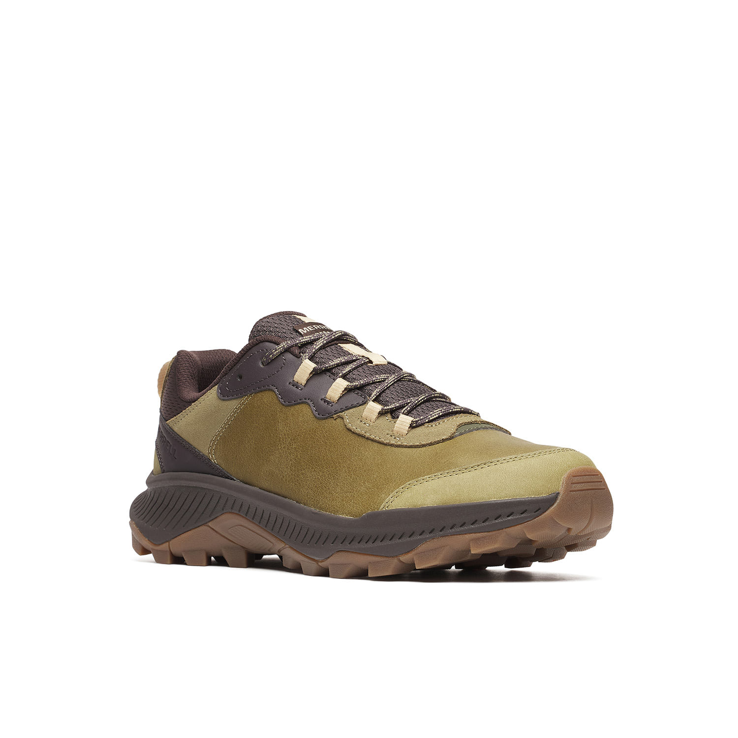 Zapatilla Hombre Speed Strike 2 Leather Verde Oscuro Merrell