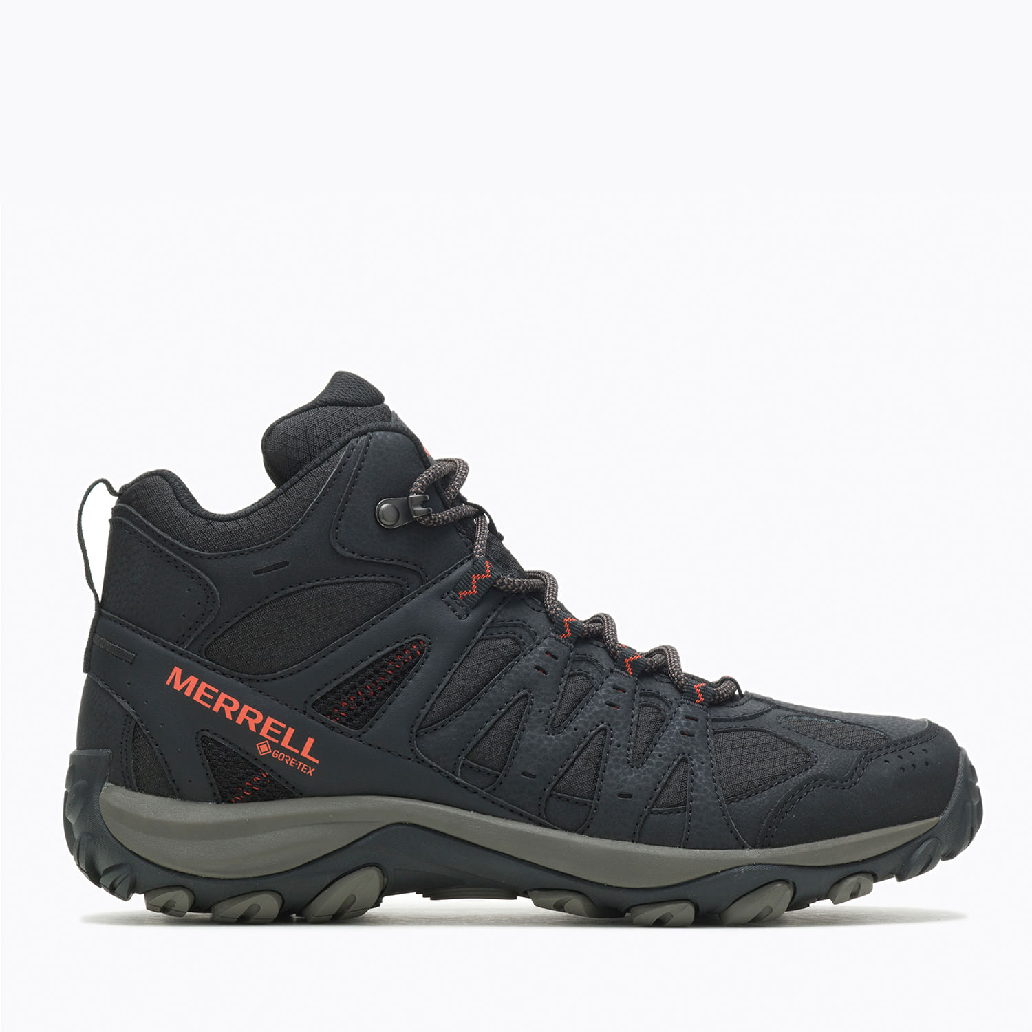 Botín Hombre Accentor 3 Sport Mid Gore-tex Negro Merrell