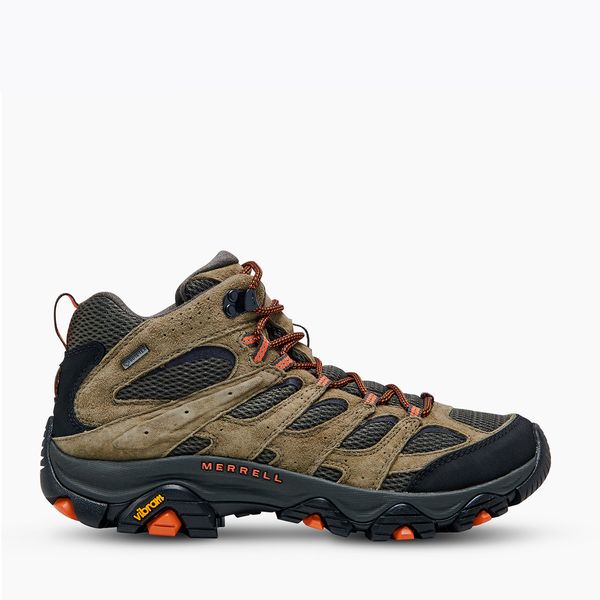 Botin Hombre Moab 3 Mid Gore-Tex Oliva Merrell