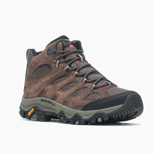 Botín Hombre Moab 3 Mid Gore-tex Marrón Merrell