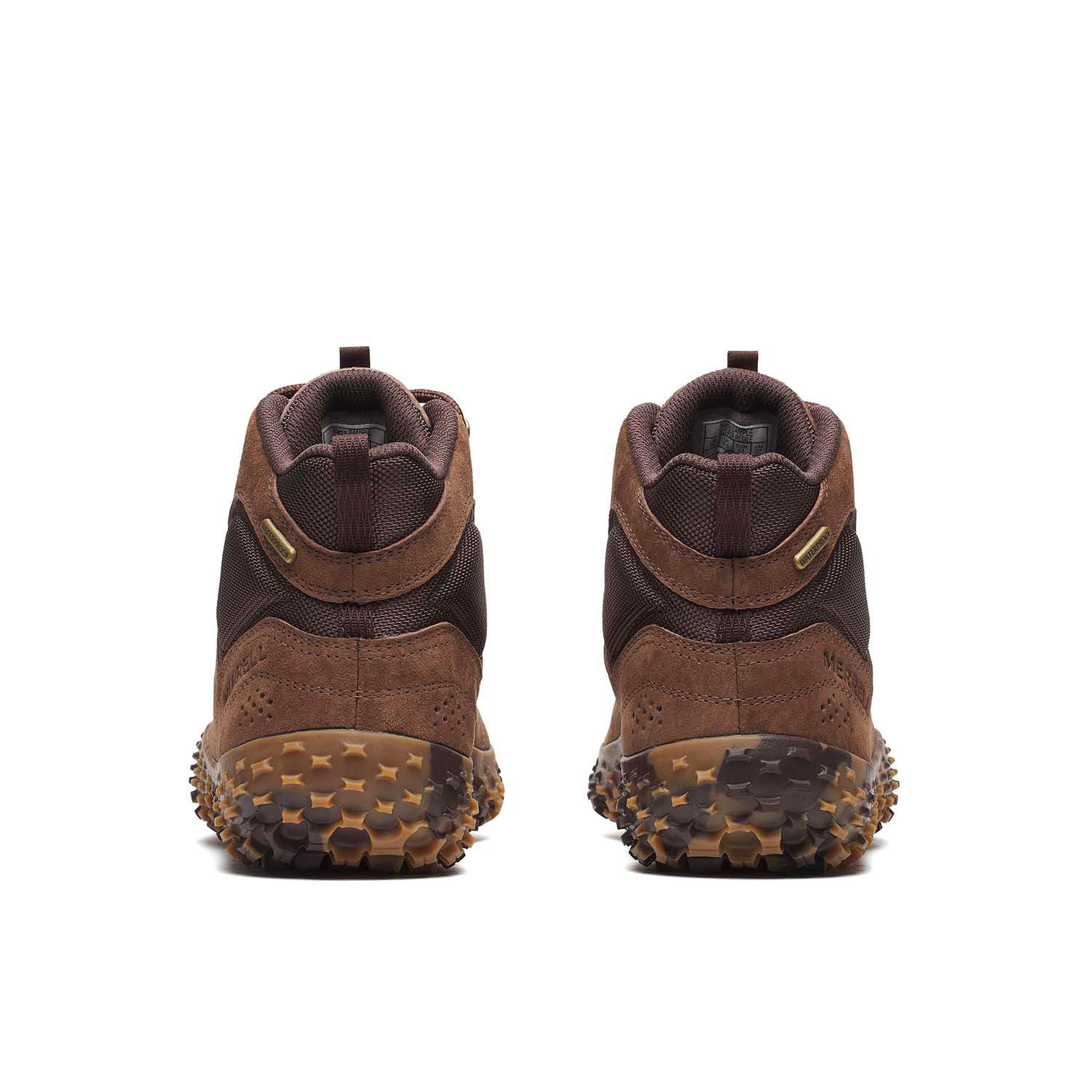 Botin Hombre Wrapt Mid Waterproof Café Merrell