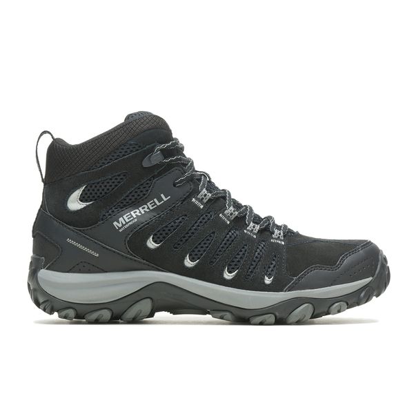 Botin Hombre Crosslander 3 Mid Waterproof Negro Merrell