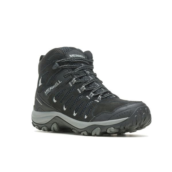 Botin Hombre Crosslander 3 Mid Waterproof Negro Merrell
